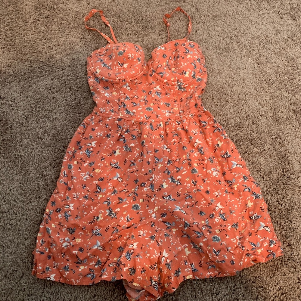Abercrombie built in bra romper